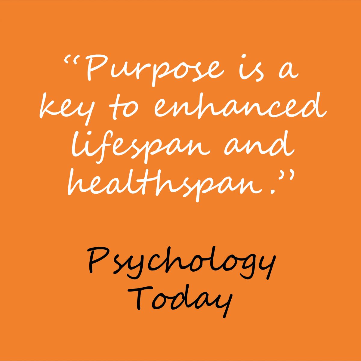 Mental Fitness Mondays: Sense of Purpose