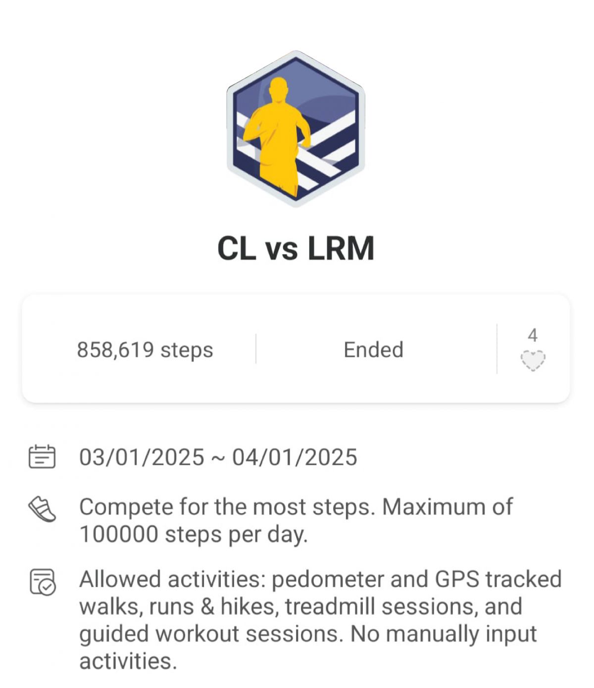 I would walk 400 miles&hellip; 858,619&hellip; no, that&rsquo;s not my income (though that would be nice!), it&rsquo;s the number of steps I took in March